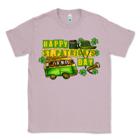 Lilac Camper Happy St. Patrick's Day Classic Tee - CowGirlArtShop