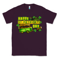 Plum Camper Happy St. Patrick's Day Classic Tee - CowGirlArtShop
