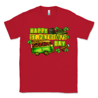 Red Camper Happy St. Patrick's Day Classic Tee - CowGirlArtShop