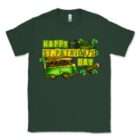 Sports Green Camper Happy St. Patrick's Day Classic Tee - CowGirlArtShop