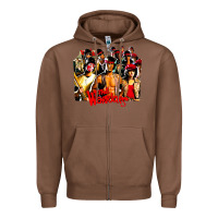 Chestnut the warriors 1980s cult movie film Zipper Hoodie - DesigneFamous