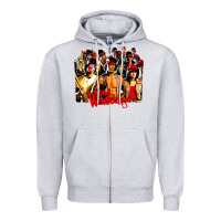 Heather Grey the warriors 1980s cult movie film Zipper Hoodie - DesigneFamous