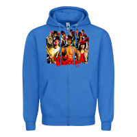 True Royal the warriors 1980s cult movie film Zipper Hoodie - DesigneFamous