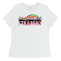White i cant ever think straight Ladies Tee - FaDigitalArtStudio