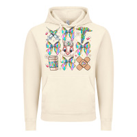 Vintage Artic easter bow Vintage Hoodie - CowhideDigitalArt