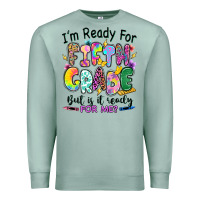 Seafoam I'm ready for fifth grade but is it ready for me Premium Sweatshirt - RanaPortraitStore