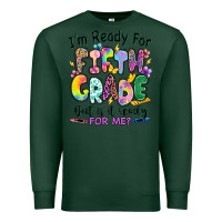 Sports Green I'm ready for fifth grade but is it ready for me Premium Sweatshirt - RanaPortraitStore
