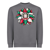 Storm sunflower i̇talian flag Heavyweight Sweatshirt - JahusDesignShop