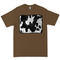 Cacao Cowhide Premium Tee - CowCowDesign