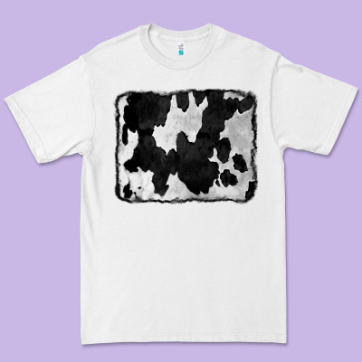 Cowhide Premium Tee Designed By Cowcowdesign