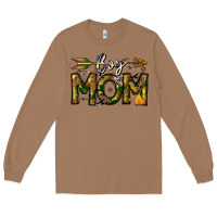 Toasted Coconut Boy Mom Long Sleeve Tee - CowhideDigitalArt