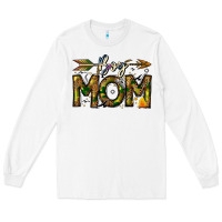 White Boy Mom Long Sleeve Tee - CowhideDigitalArt