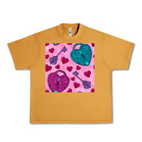 Peanut Butter valentines day lock and key seamless pattern Urban Heavy Tee - BundleAndBundleShop