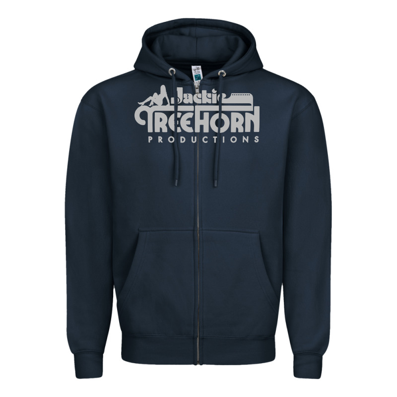 Jackie Treehorn Productions Zipper Hoodie by DesigneFamous | Teevron