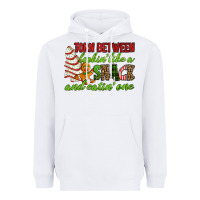 White Torn between lookin' like a snack and eatin' one Heavyweight Hoodie - RanaPortraitStore