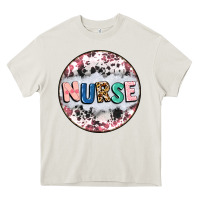 Cream nurse coaster Heavy Core Tee - CowGirlArtShop
