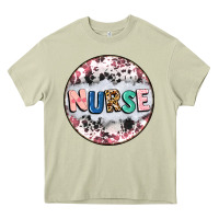 Mossy nurse coaster Heavy Core Tee - CowGirlArtShop