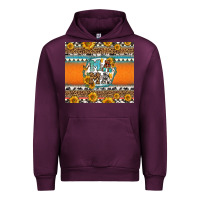 Mauve Wine sunflowers hexagon frame mama Urban Hoodie - Jasminsmagicworld