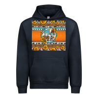 Navy sunflowers hexagon frame mama Urban Hoodie - Jasminsmagicworld