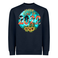 Navy class of 2022 senior Heavyweight Sweatshirt - JahusDesignShop