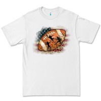 White American Football Flag Players Premium Tee - CowCowDesign