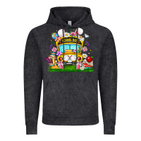 Vintage Arctic Easter School Bus Vintage Hoodie - CowhideDigitalArt