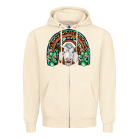 Sandshell simmental  rainbow Zipper Hoodie - JahusDesignShop