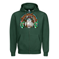 Sports Green simmental  rainbow Zipper Hoodie - JahusDesignShop