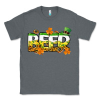 Charcoal Heather St. Patrick's Day beer Classic Tee - CowGirlArtShop