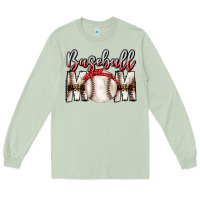 Matcha Baseball Mom Long Sleeve Tee - CowhideDigitalArt