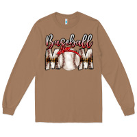 Toasted Coconut Baseball Mom Long Sleeve Tee - CowhideDigitalArt