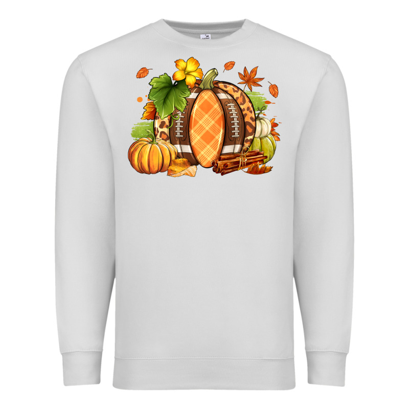 Fall American Football Premium Sweatshirt by RanaPortraitStore | Teevron