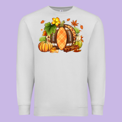 Fall American Football Premium Sweatshirt Designed By Ranaportraitstore