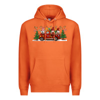Carrot Christmas Gnome Truck Premium Hoodie - Artiststas