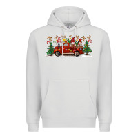 Dove Grey Christmas Gnome Truck Premium Hoodie - Artiststas