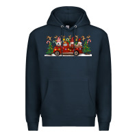 Christmas Gnome Truck Premium Hoodie | Teevron