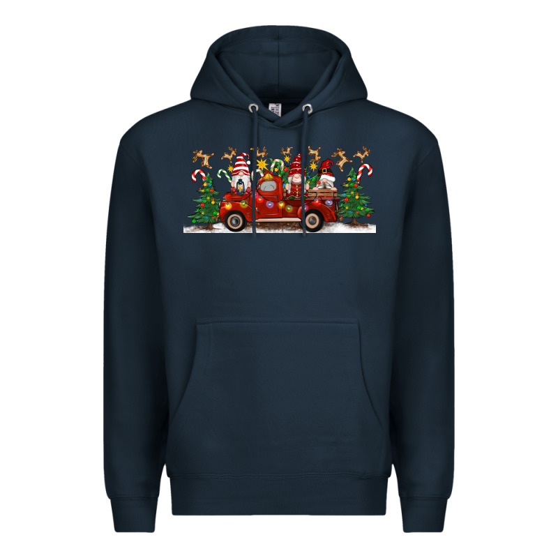Christmas Gnome Truck Premium Hoodie by Artiststas | Teevron