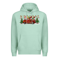 Seafoam Christmas Gnome Truck Premium Hoodie - Artiststas
