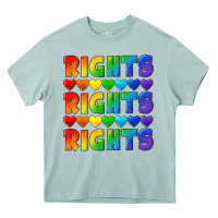 Arona Rights rights rights pride Heavy Core Tee - CowGirlArtShop