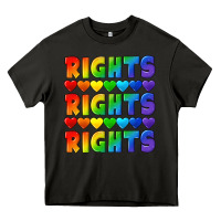 Asphalt Rights rights rights pride Heavy Core Tee - CowGirlArtShop