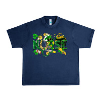 Navy nurse st patrick Urban Heavy Tee - FaDigitalArtStudio
