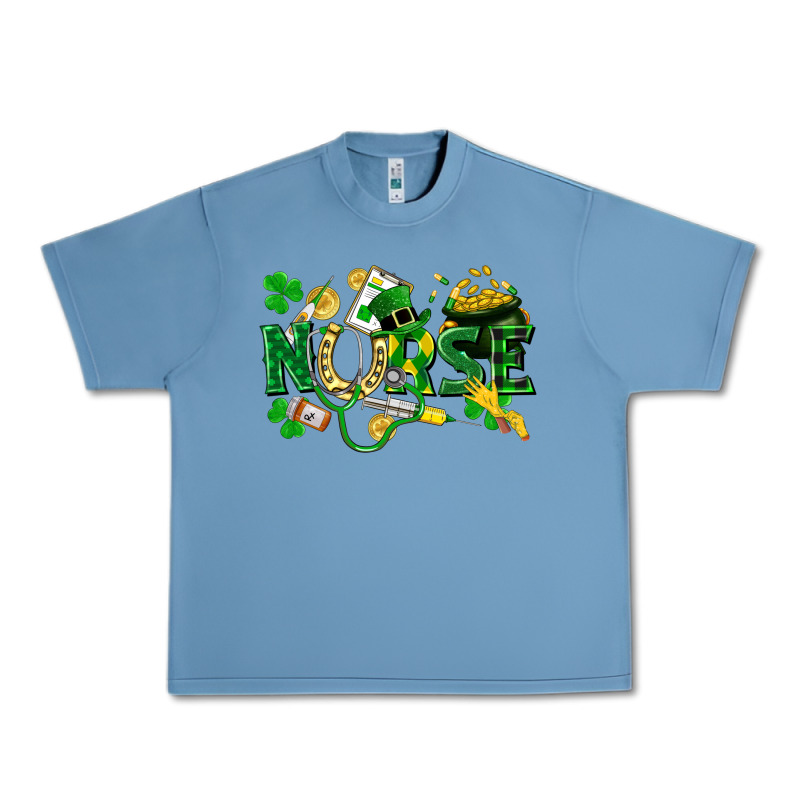 Nurse St Patrick Urban Heavy Tee by FaDigitalArtStudio | Teevron