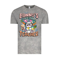 Cloud Rock Bunny's Favorite Teacher Easter Day Vintage Tee - FaDigitalArtStudio