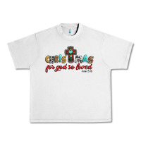 Christmas For God So Loved John 3 16 Urban Heavy Tee | Teevron