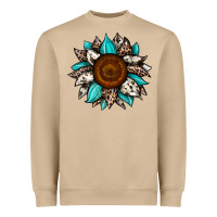 Sunflower Cowhide Heavyweight Sweatshirt | Teevron