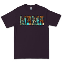 Plum Mama Turquoise Tooled Premium Tee - CowCowDesign