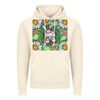 Vintage Arctic Easter Bunny Vintage Hoodie - CowhideDigitalArt