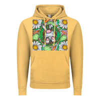 Vintage Mustard Easter Bunny Vintage Hoodie - CowhideDigitalArt