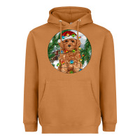 Meerkat Toy Poodle And Farm Heavyweight Hoodie - RanaPortraitStore