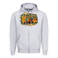 Heather Grey kansas owl sunset sunflower map Zipper Hoodie - JahusDesignShop